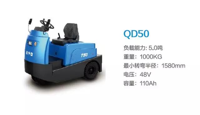 比亞迪QD50—5.0噸座駕式牽引車